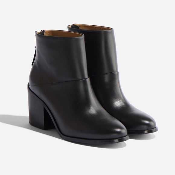 Nisolo Shoes - NISOLO Dari Leather Ankle Boots 2.0 in black